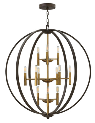Euclid Double XL Three Tier Orb in Spanish Bronze