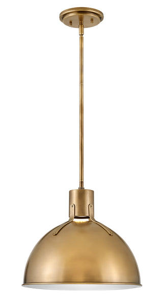 Argo Medium Pendant in Heritage Brass