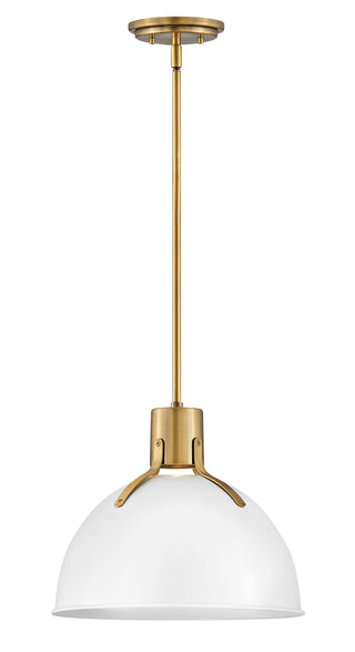 Argo Medium Pendant in Polished White