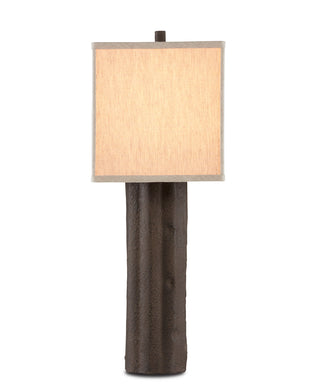 Caravan One Light Table Lamp in Molé Black