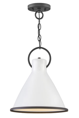 Winnie Medium Pendant in Polished White