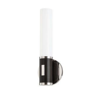 Crewe Wall Sconce with Polished Nickel Finish