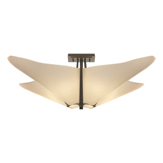 Hubbardton Forge - 123305-SKT-07-SH1995 - Kirigami Semi-Flush - Kirigami - Dark Smoke