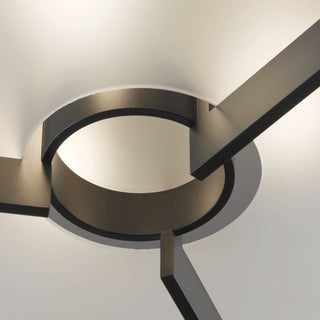 Axis Axis Semi-Flush in Dark Smoke