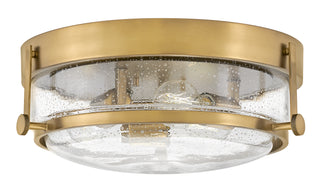 Harper Medium Flush Mount in Heritage Brass