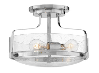 Harper Medium Semi-Flush Mount in Chrome