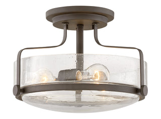Harper Medium Semi-Flush Mount in Oil Rubbed Bronze