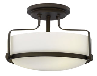 Harper Medium Semi-Flush Mount in Oil Rubbed Bronze