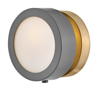 Mercer Small Adjustable Single Light Sconce in Dark Matte Grey