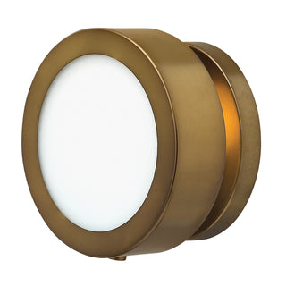 Mercer Small Adjustable Single Light Sconce in Heritage Brass