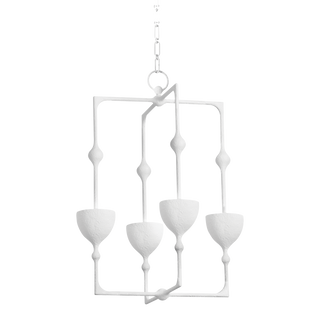 ANTALYA Lantern In GESSO WHITE Finish