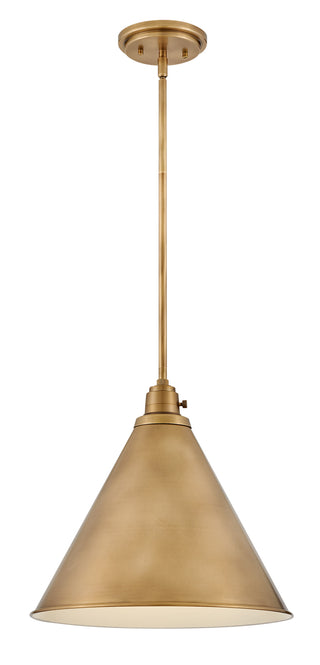 Arti Medium Pendant in Heritage Brass