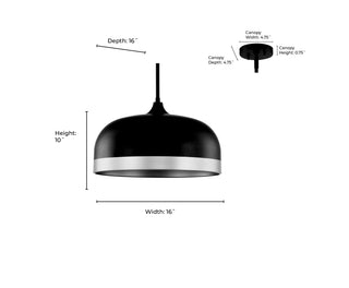 Amarra 3-Light Pendant Light Matte White