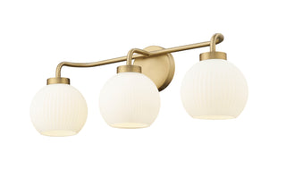 Oprah 3-Light Vanity Vintage Brass
