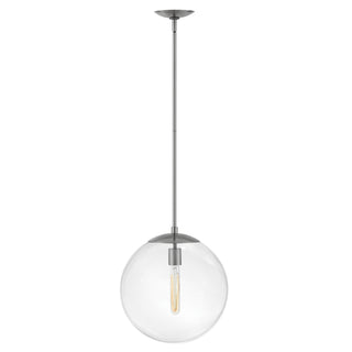 Warby Medium Orb Pendant in Polished Antique Nickel