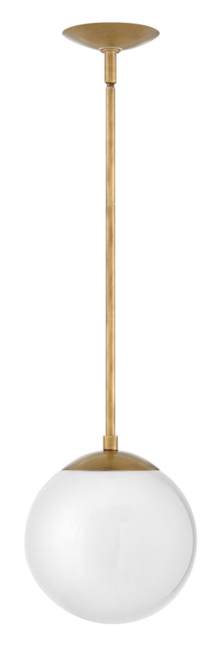 Warby Small Pendant in Heritage Brass