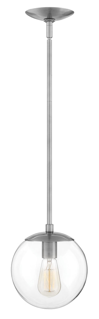 Warby Small Pendant in Polished Antique Nickel