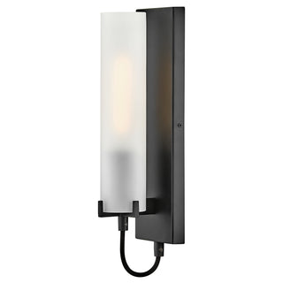 Ryden Medium Single Light Sconce in Black