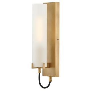 Ryden Medium Single Light Sconce in Heritage Brass