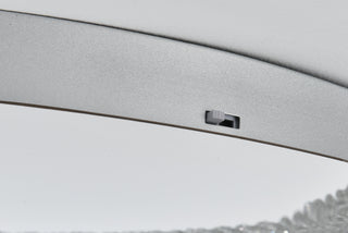Bowen 29.5 inch LED Flush Mount in Chrome