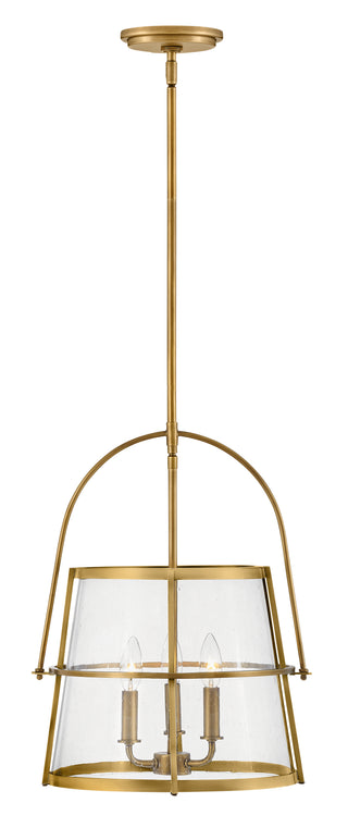 Tournon Medium Pendant in Heritage Brass