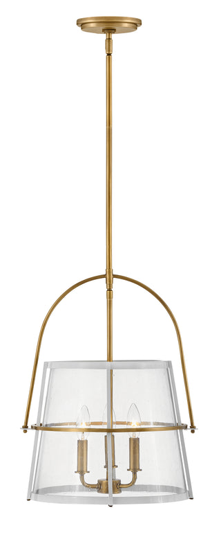 Tournon Medium Pendant in Heritage Brass