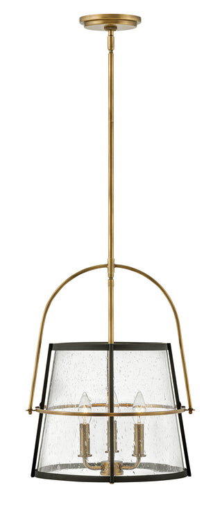 Tournon Medium Pendant in Heritage Brass