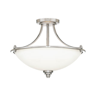 Millennium - 7263-SN - Three Light Pendant - Bristo - Satin Nickel