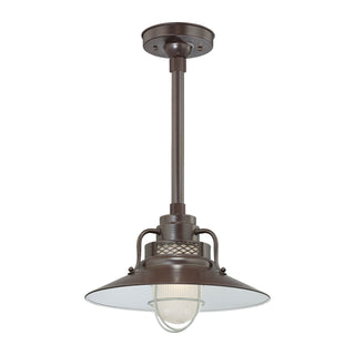 Millennium - RRRS14-ABR - One Light Pendant - R Series - Architectural Bronze