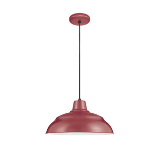 Millennium - RWHC14-SR - One Light Pendant - R Series - Satin Red