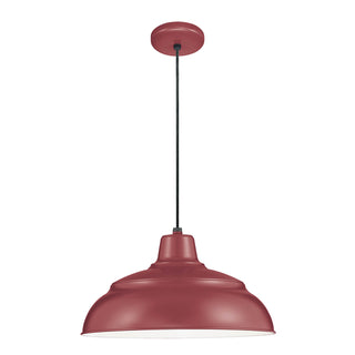 Millennium - RWHC17-SR - One Light Pendant - R Series - Satin Red