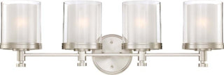 Nuvo Lighting - 60-4644 - Four Light Vanity - Decker - Brushed Nickel