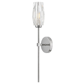 Ana Large Single Light Sconce in Polished Nickel