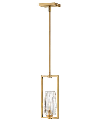 Ana Extra Small Pendant in Heritage Brass