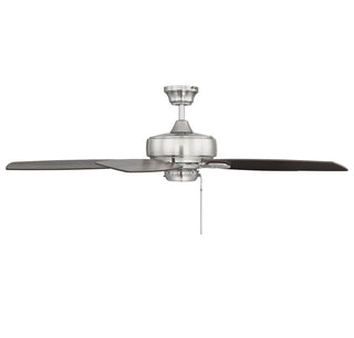 Wind Star 52" Ceiling Fan in Brushed Pewter