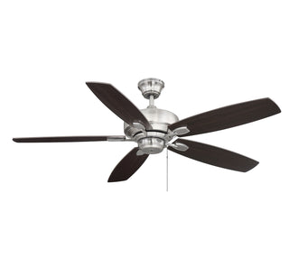 Wind Star 52" Ceiling Fan in Brushed Pewter