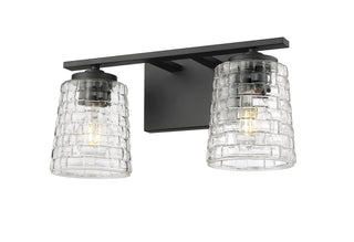 Saben 2-Light Vanity Matte Black