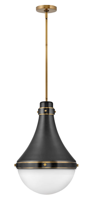 Oliver Medium Pendant in Black