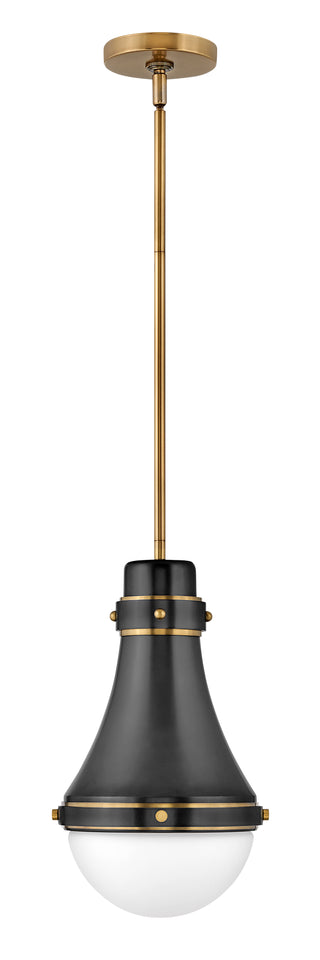 Oliver Small Pendant in Black