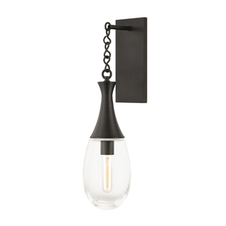 Southold Wall Sconce with Black Brass Finish