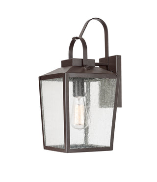 Devens 1-Light Outdoor Wall Sconce Powder Coated Bronze