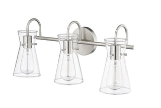 Camellia 3-Light Vanity Brushed Nickel
