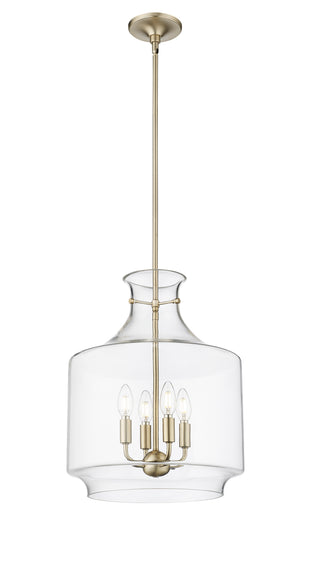 Mahannah 4-Light Pendant Light Modern Gold