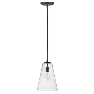 Vance Small Pendant in Satin Black