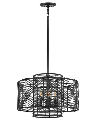 Nikko Large Convertible Pendant in Black