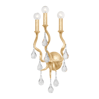 Aveline Wall Sconce In Gold Leaf Finish
