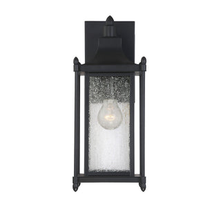Dunnmore One Light Wall Mount in Black
