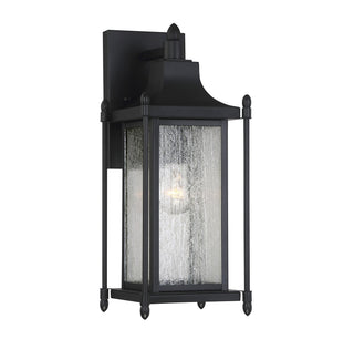 Dunnmore One Light Wall Mount in Black
