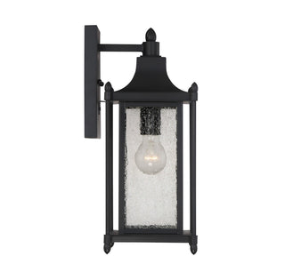 Dunnmore One Light Wall Mount in Black