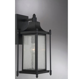 Dunnmore One Light Wall Mount in Black